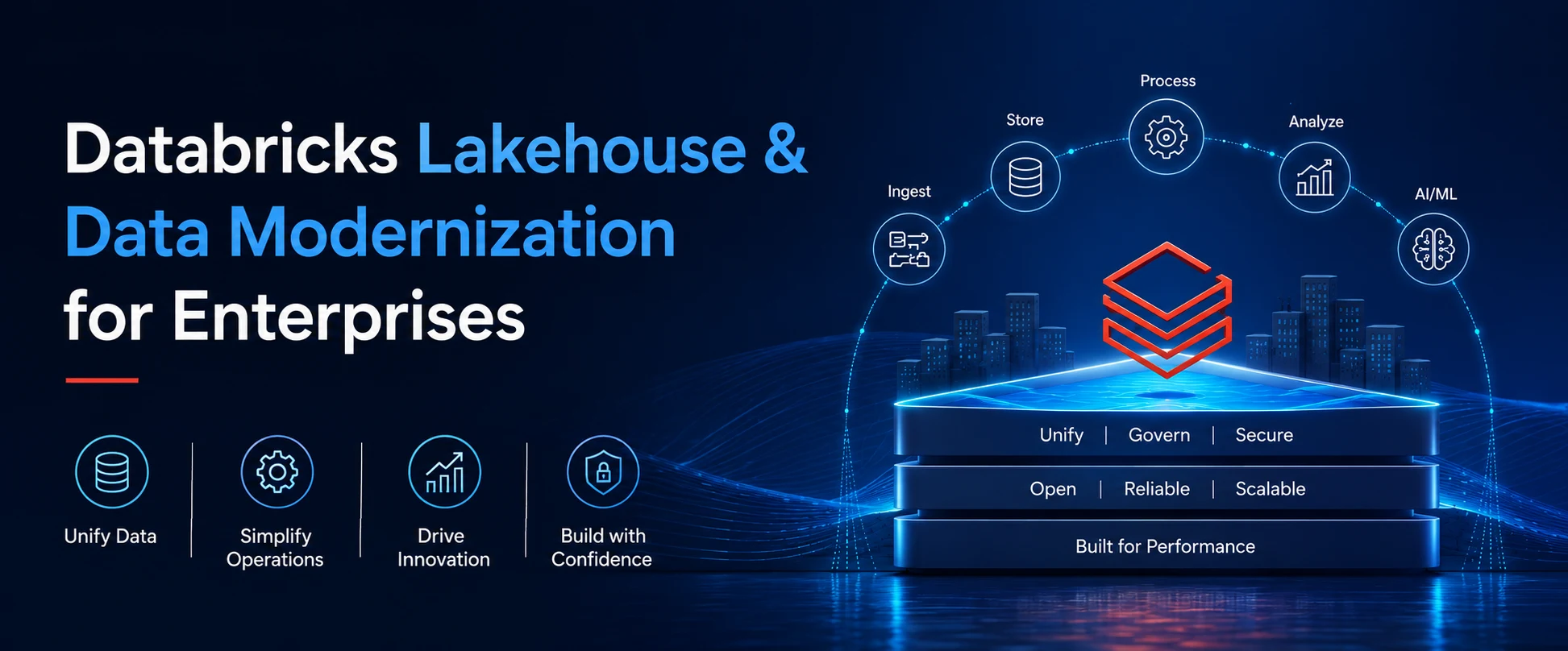 Top 5 Databricks Use Cases for GCCs in 2026 — unified data platform, real-time analytics, AI/ML implementation, workforce analytics, and regulatory compliance
